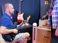 Visitor at Nordin Custom Guitars + Kumerle Amps (SWE)